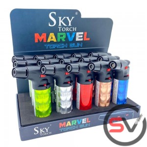 SKY 4inch MARVEL SIDE TORCH - SK101MV (15 CT/DISPLAY)